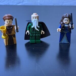 Harry Potter minifigures Lego Salazar Slytherin Castle Set Minifigs Hufflepuff